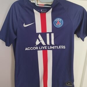 PSG Paris Saint-Germain Football Shirt Jersey Nike Size M Youth